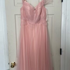 Pink Tulle Prom Dress